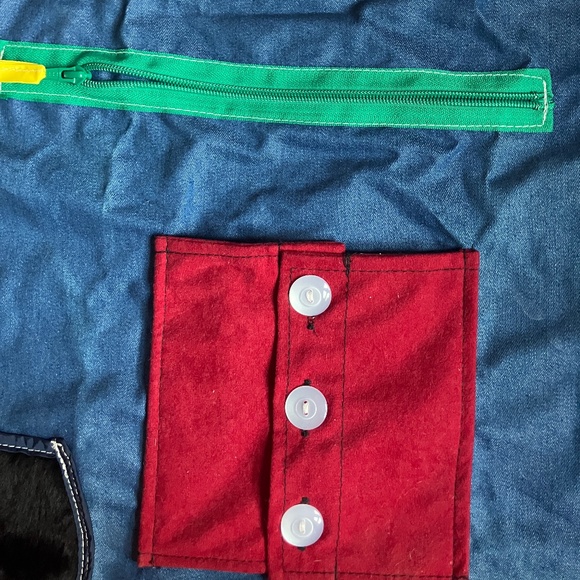 Posey Happy Hands Activity Fidget Apron OT Sensory Activity Alzheimer's Dementia - Picture 3 of 9